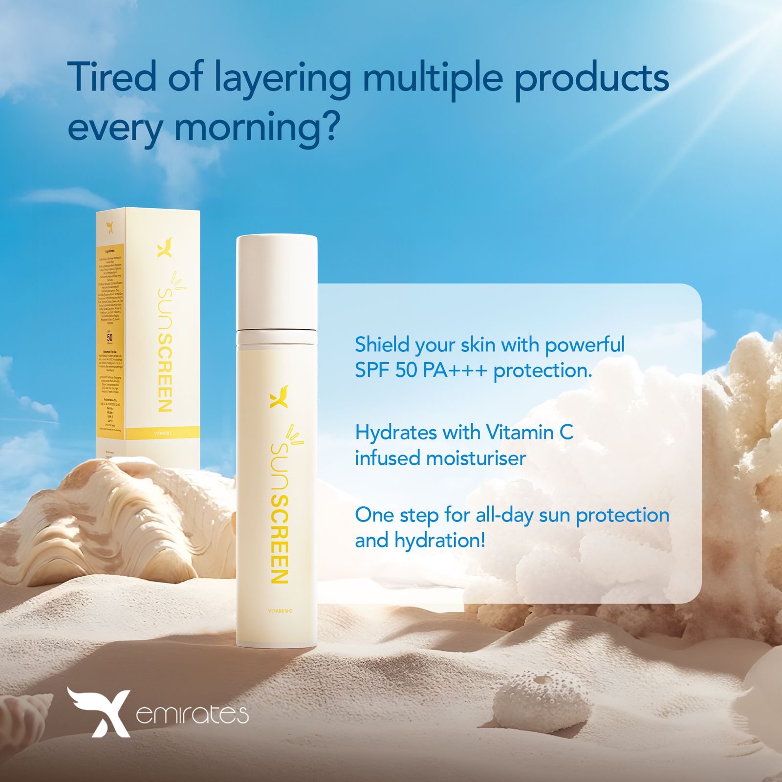 Sunscreen +moisturizer Sunscreen +moisturizer - cosmeticsin