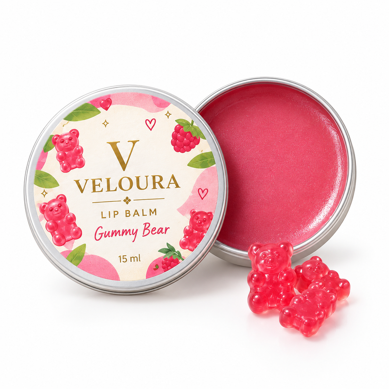 💗 Pre-Book Now — Veloura Gummy Bear Lip Balm