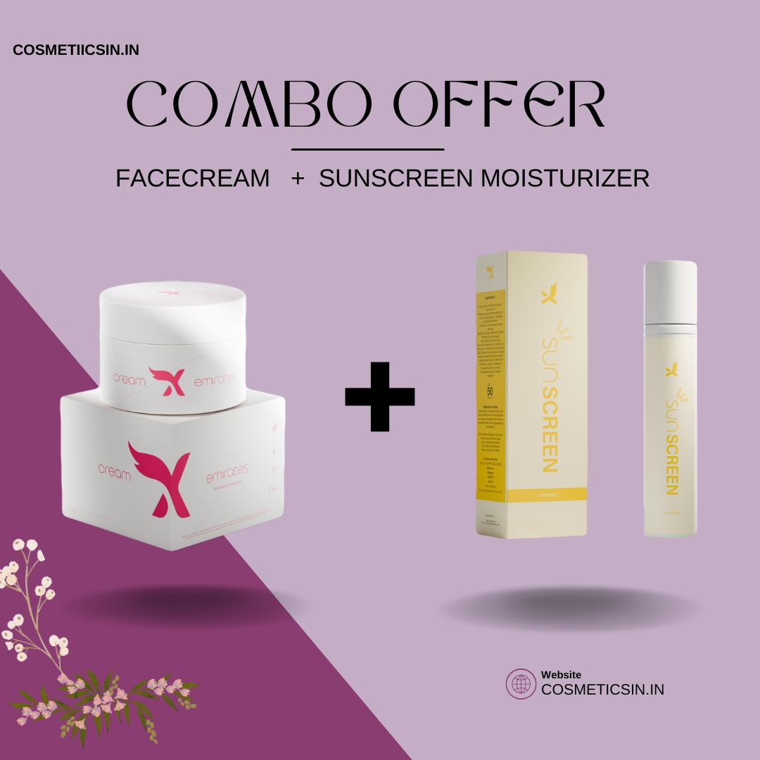 Facecream + sunscreen