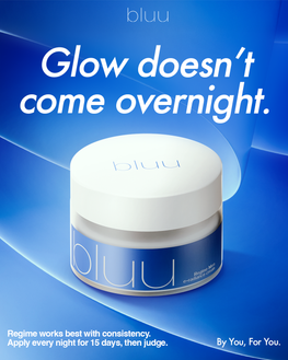 Bluu Regime men e-radiance cream for brightening and nourishing skin naturally