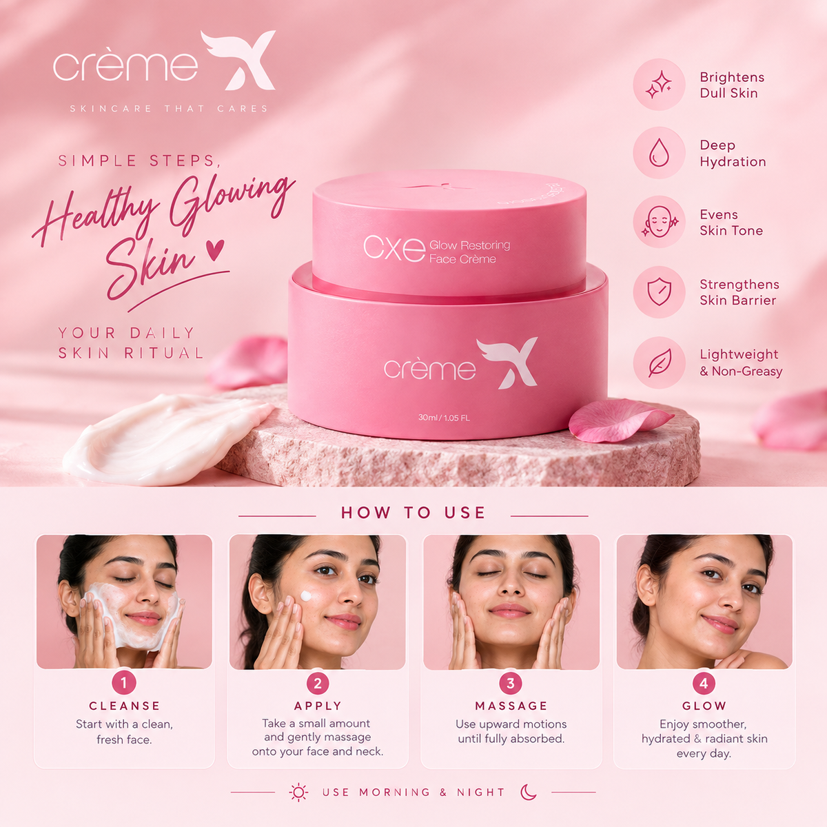 CreamXEmirates Face Cream | Brightening & Nourishing