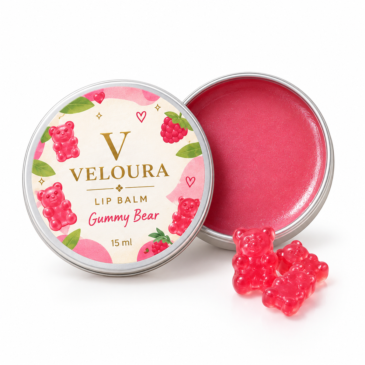 💗 Pre-Book Now — Veloura Gummy Bear Lip Balm