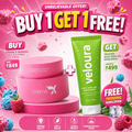 Cream X Emirates Glow Restoring Face Crème with free Veloura Aloe Vera Gel Sunscreen combo