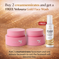 Creamxemirates glow combo with 2 face creams and Veloura facewash