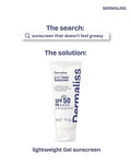 Dermaliss 4 in 1 tinted sunscreen tube with SPF 30