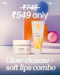 XEMIRATES lip balm with shea butter and vitamin C gel face wash combo