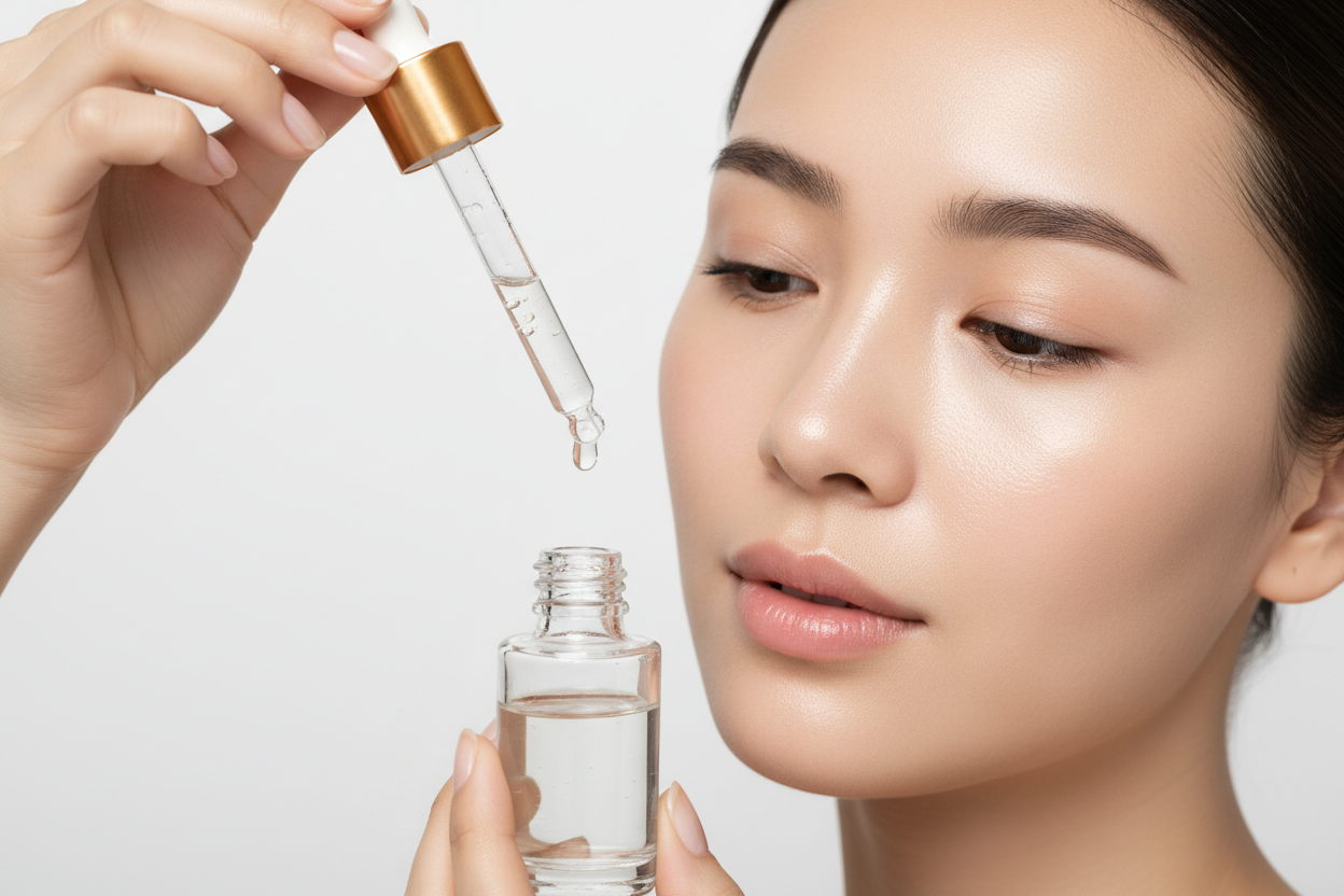 Using a drop filler serum