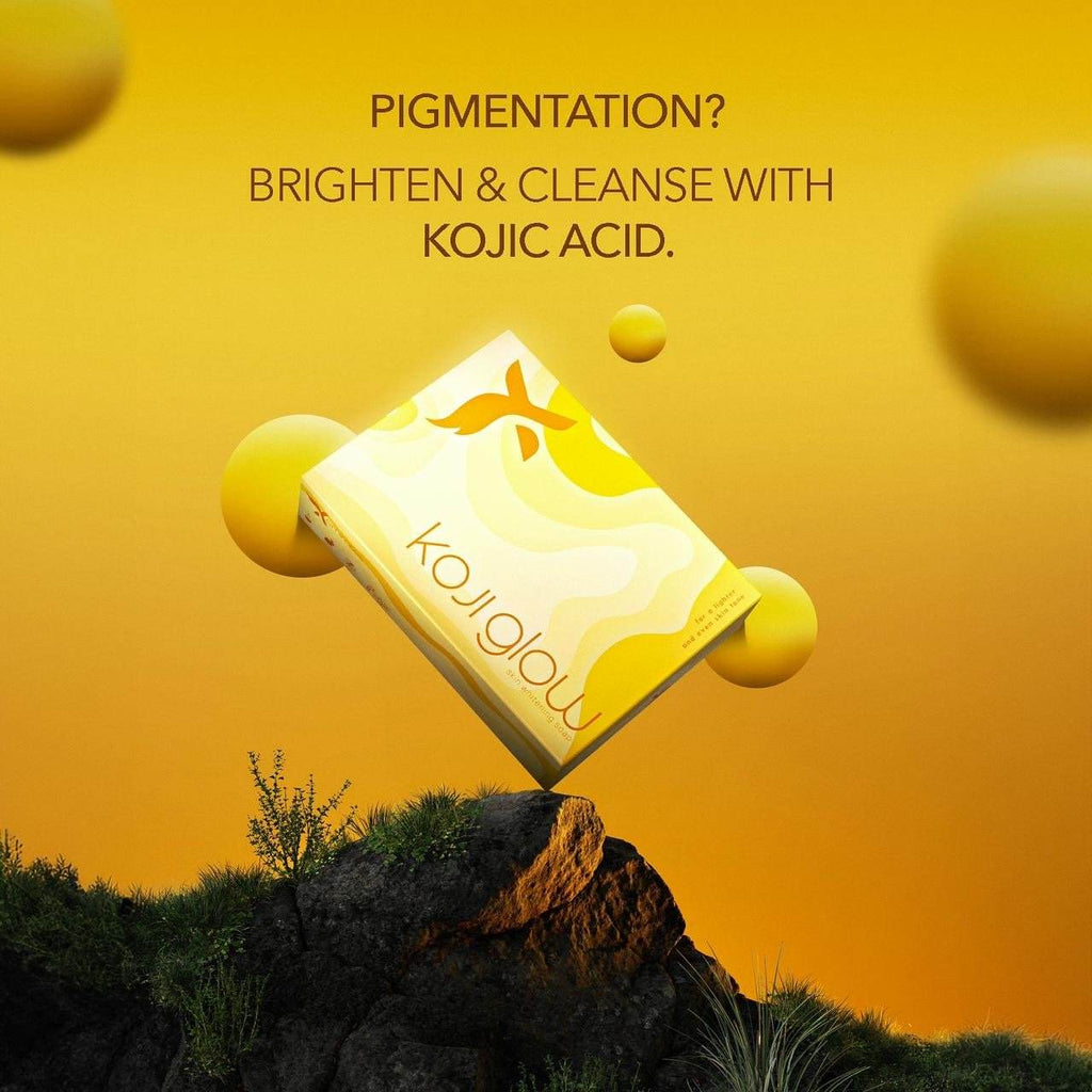 X Emirates Koji Soap brightening bar with kojic acid for pigmentation and glowing skin