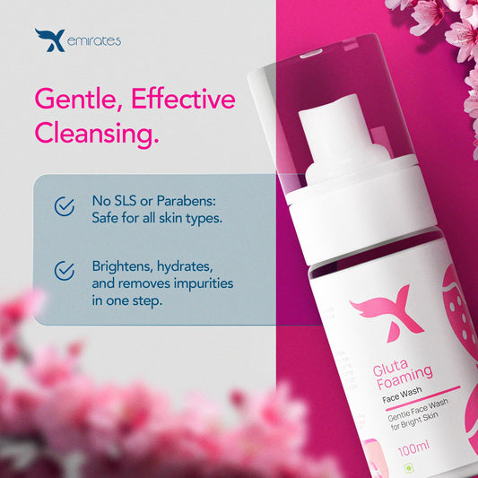 Xemirates Gluta Glow Foaming Face Wash - cosmeticsin