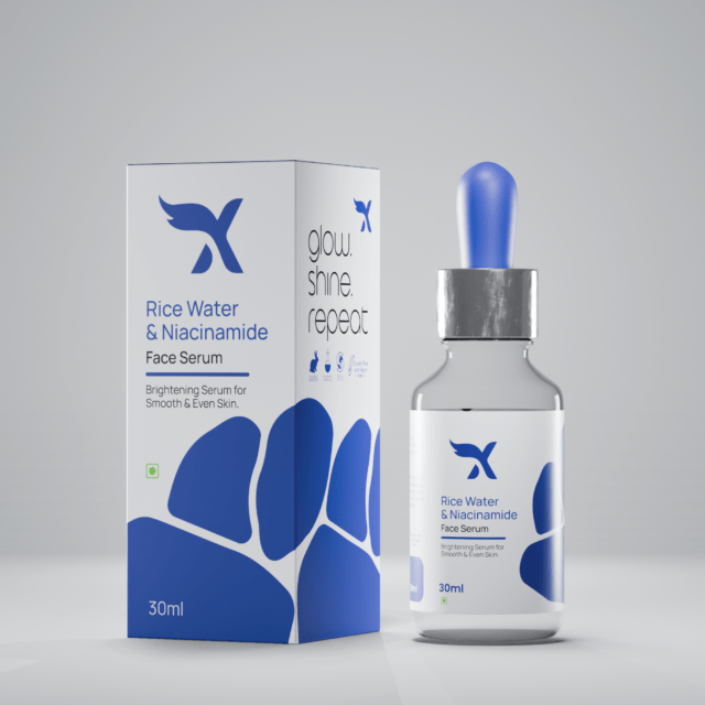 Xemirates Rice Water Niacinamide Face Serum bottle for radiant skin care